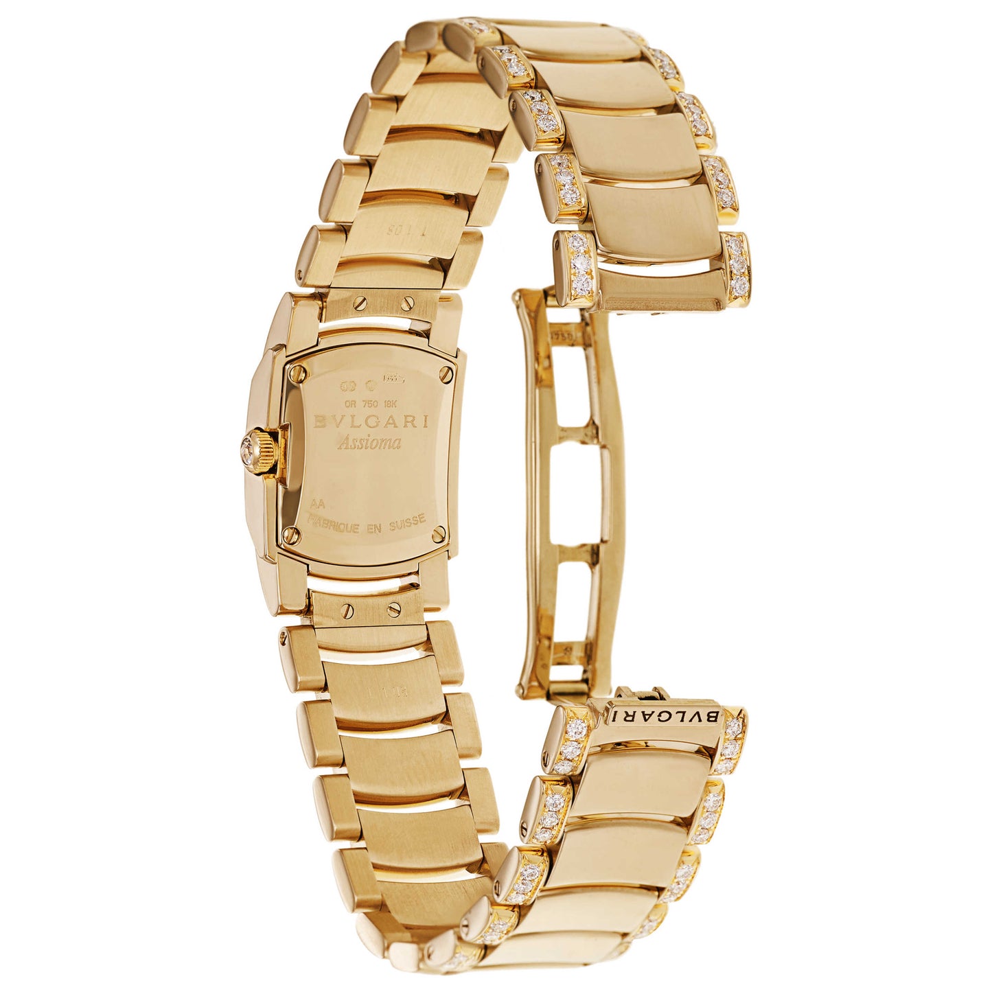 Bulgari Assioma Women's Swiss Quartz (Battery-Powered) Watch AA26WGD1GD1 - Image #2