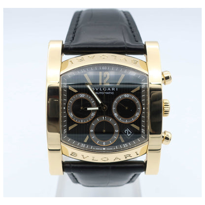 Front view of Bulgari Assioma Men's Automatic Watch AA48BGLDCH-SD
