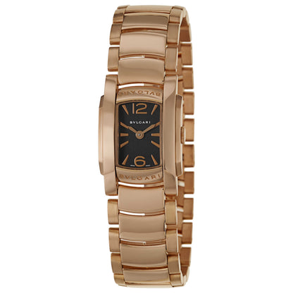 Front view of Bulgari Assioma Women's Swiss Quartz (Battery-Powered) Watch AAP26BGG