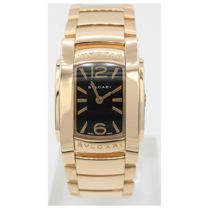 Front view of Bulgari Assioma Women's Swiss Quartz (Battery-Powered) Watch AAP31BGG-SD