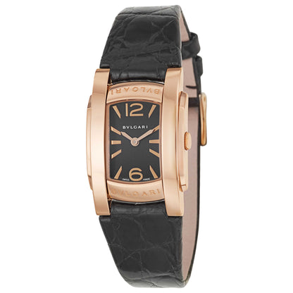 Front view of Bulgari Assioma Women's Swiss Quartz (Battery-Powered) Watch AAP31BGL