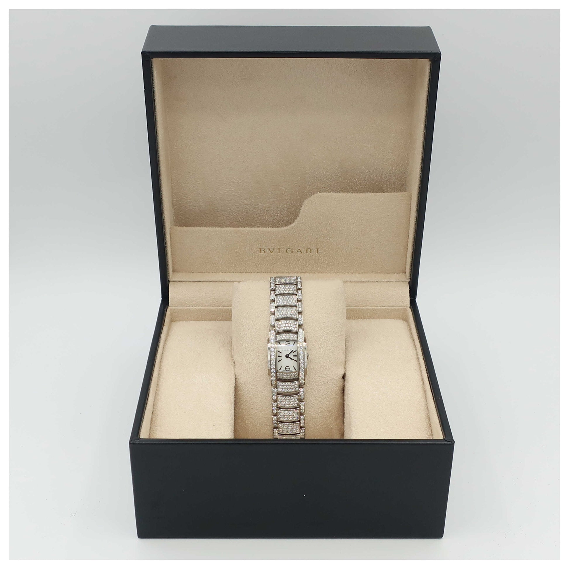 Bulgari Assioma Women's Swiss Quartz (Battery-Powered) Watch AAW26WGD2GD2-SD - Image #6