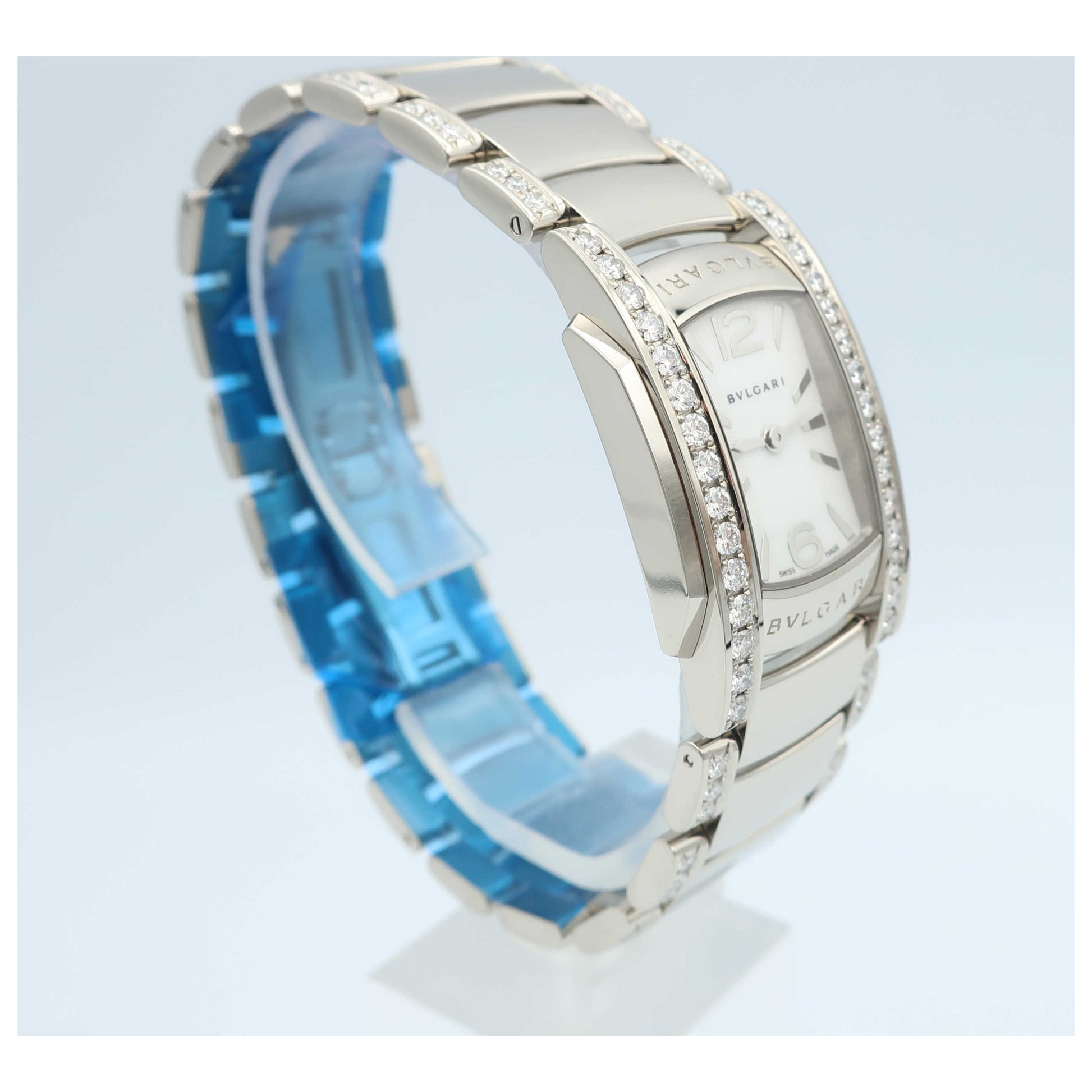 Bulgari Assioma Women's Swiss Quartz (Battery-Powered) Watch AAW31WGD1GD1-SD - Image #3