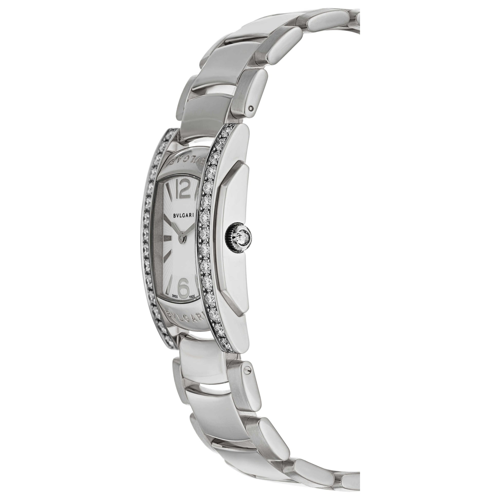 Bulgari Assioma Women's Swiss Quartz (Battery-Powered) Watch AAW31WGD1G - Image #4