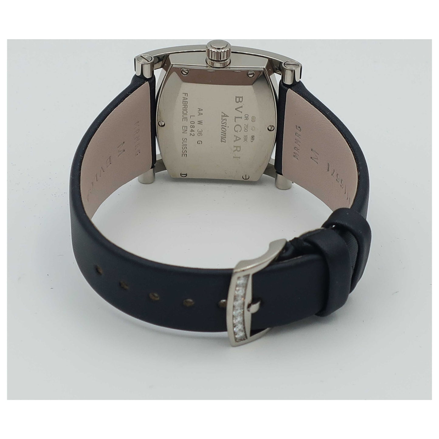 Bulgari Assioma Women's Swiss Quartz (Battery-Powered) Watch AAW36D2BL-12-SD - Image #2