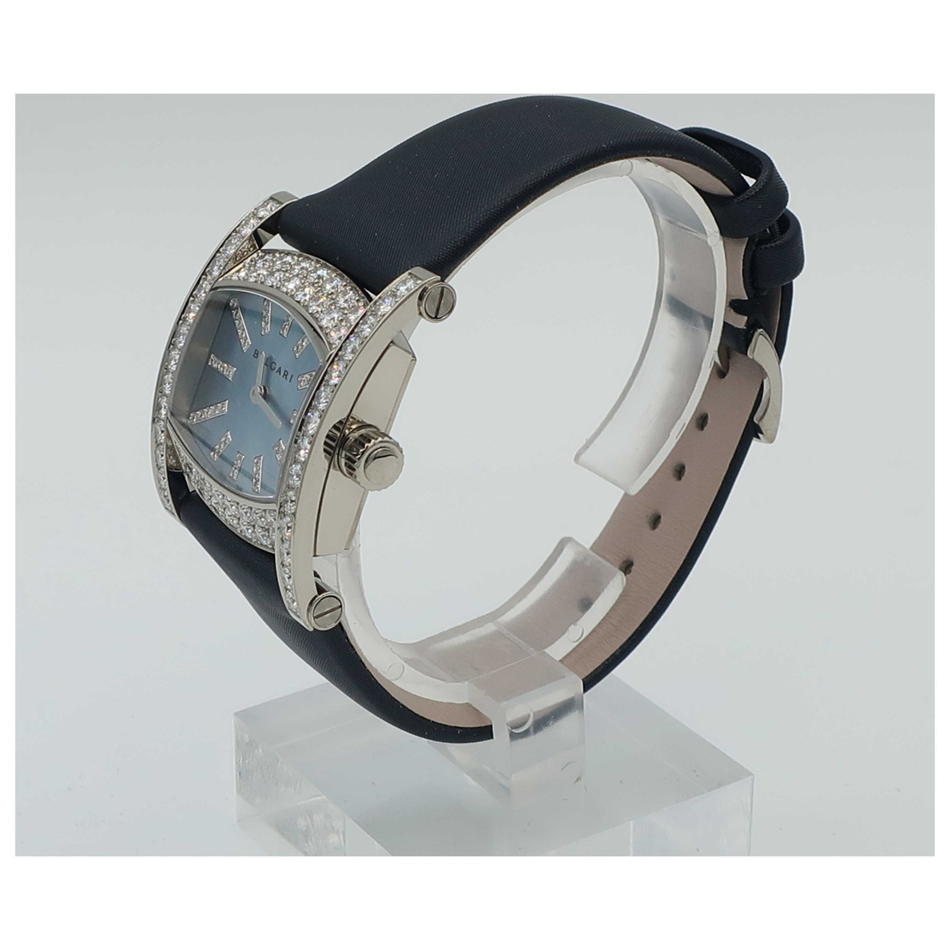 Bulgari Assioma Women's Swiss Quartz (Battery-Powered) Watch AAW36D2BL-12-SD - Image #4