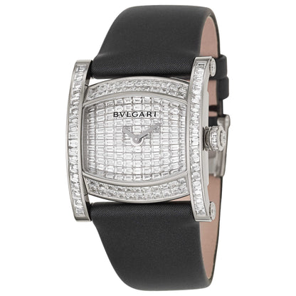 Front view of Bulgari Assioma Women's Swiss Quartz (Battery-Powered) Watch AAW36D2GD2L-BCI