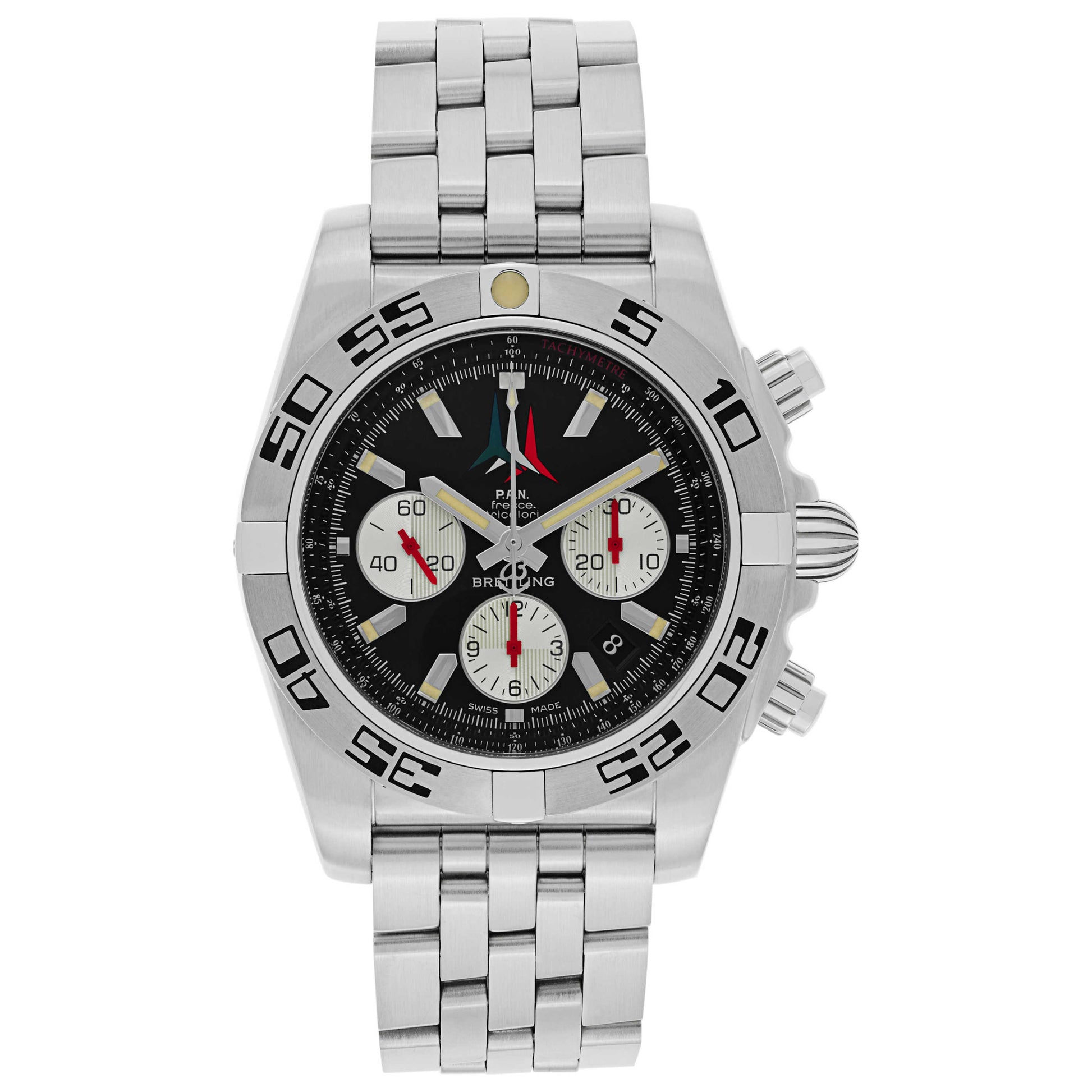Front view of Breitling Chronomat Men's Automatic Watch AB01104D-BC62-375A