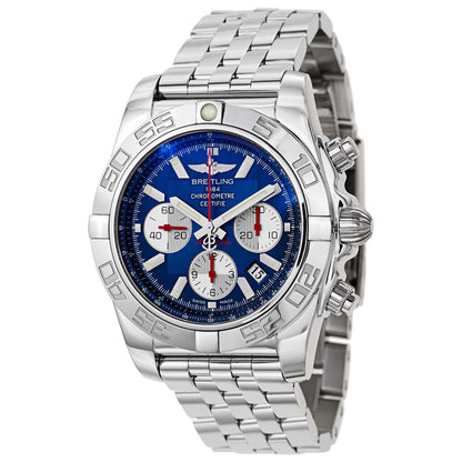 Front view of Breitling Chronomat Men's Automatic Watch AB01106A-C867-375A