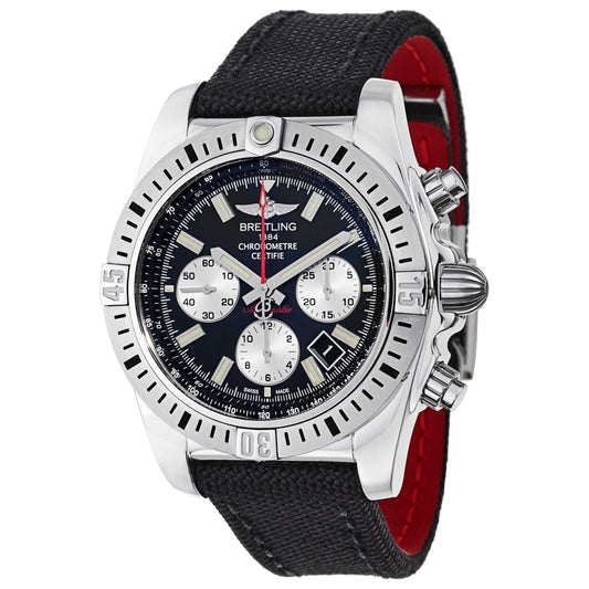 Front view of Breitling Chronomat Men's Automatic Watch AB01154G-BD13-101W