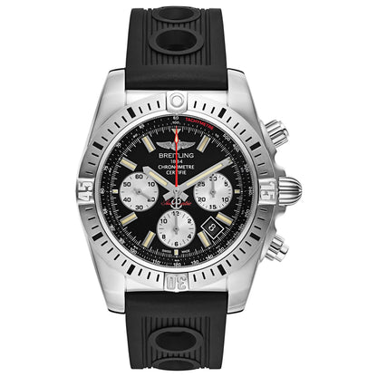 Front view of Breitling Chronomat Men's Automatic Watch AB01154G-BD13-200S