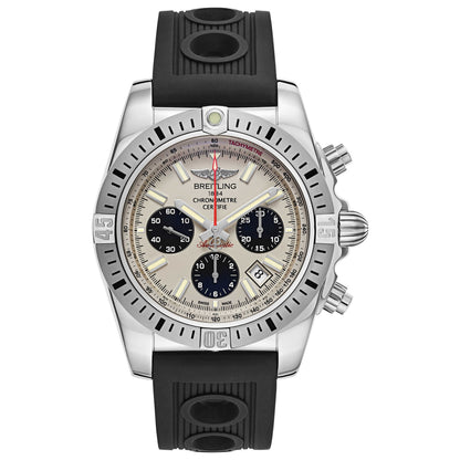 Front view of Breitling Chronomat Men's Automatic Watch AB01154G-G786-200S