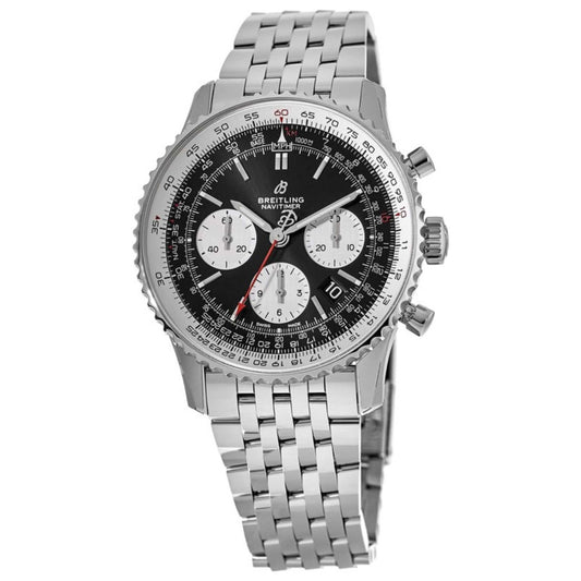 Front view of Breitling Navitimer Men's Automatic Watch AB0121211B1A1