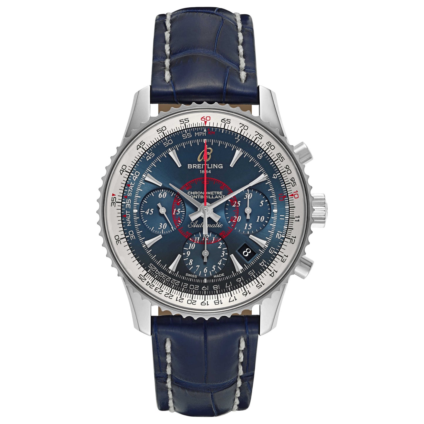 Front view of Breitling Montbrillant Men's Automatic Watch AB0130C5-C894-719P