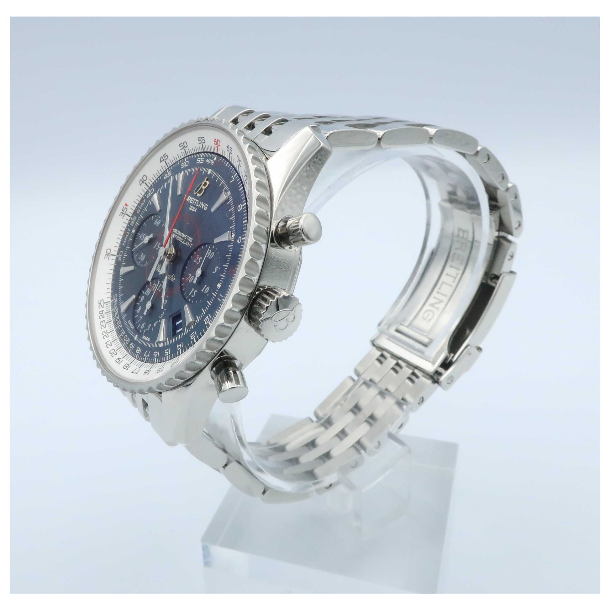 Breitling Montbrillant Men's Automatic Watch AB0130C5-C894448A-SD - Image #4