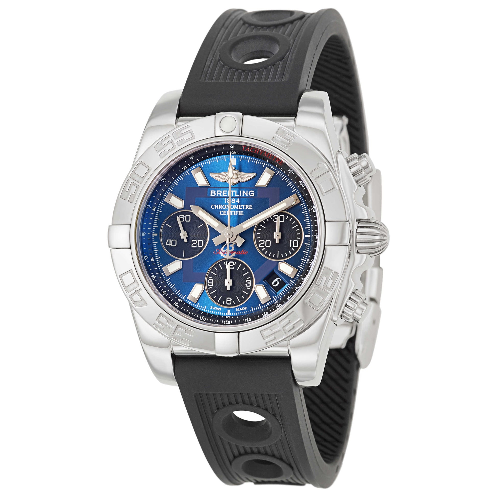 Front view of Breitling Chronomat Men's Automatic Watch AB014012-C830-202S