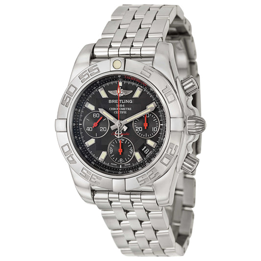 Front view of Breitling Windrider Men's Automatic Watch AB014112-BB47-378A
