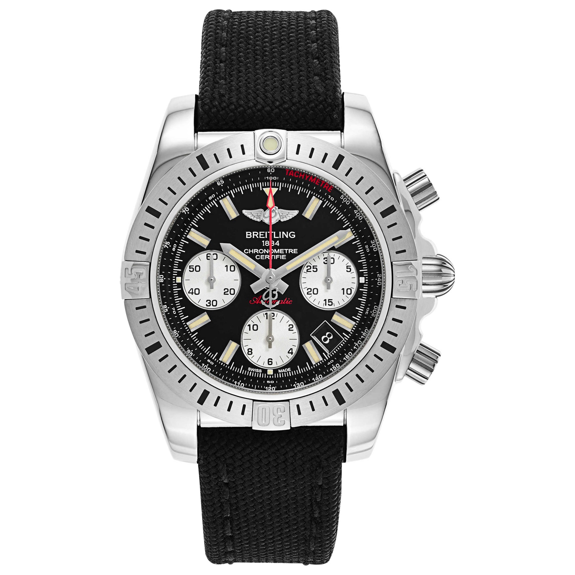 Front view of Breitling Chronomat Men's Automatic Watch AB01442J-BD26-102W