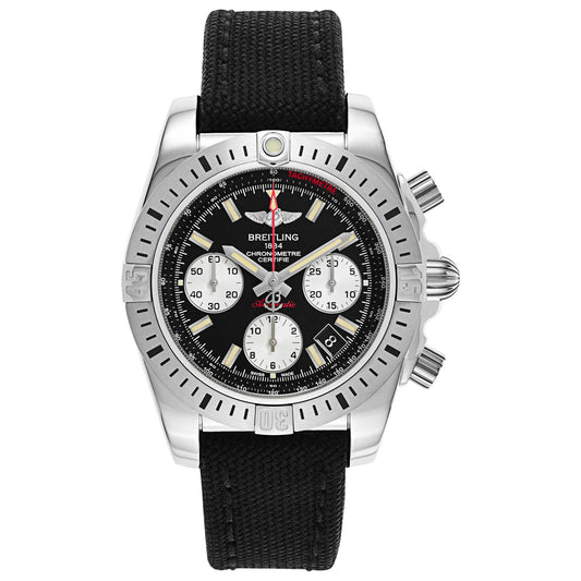 Front view of Breitling Chronomat Men's Automatic Watch AB01442J-BD26-102W