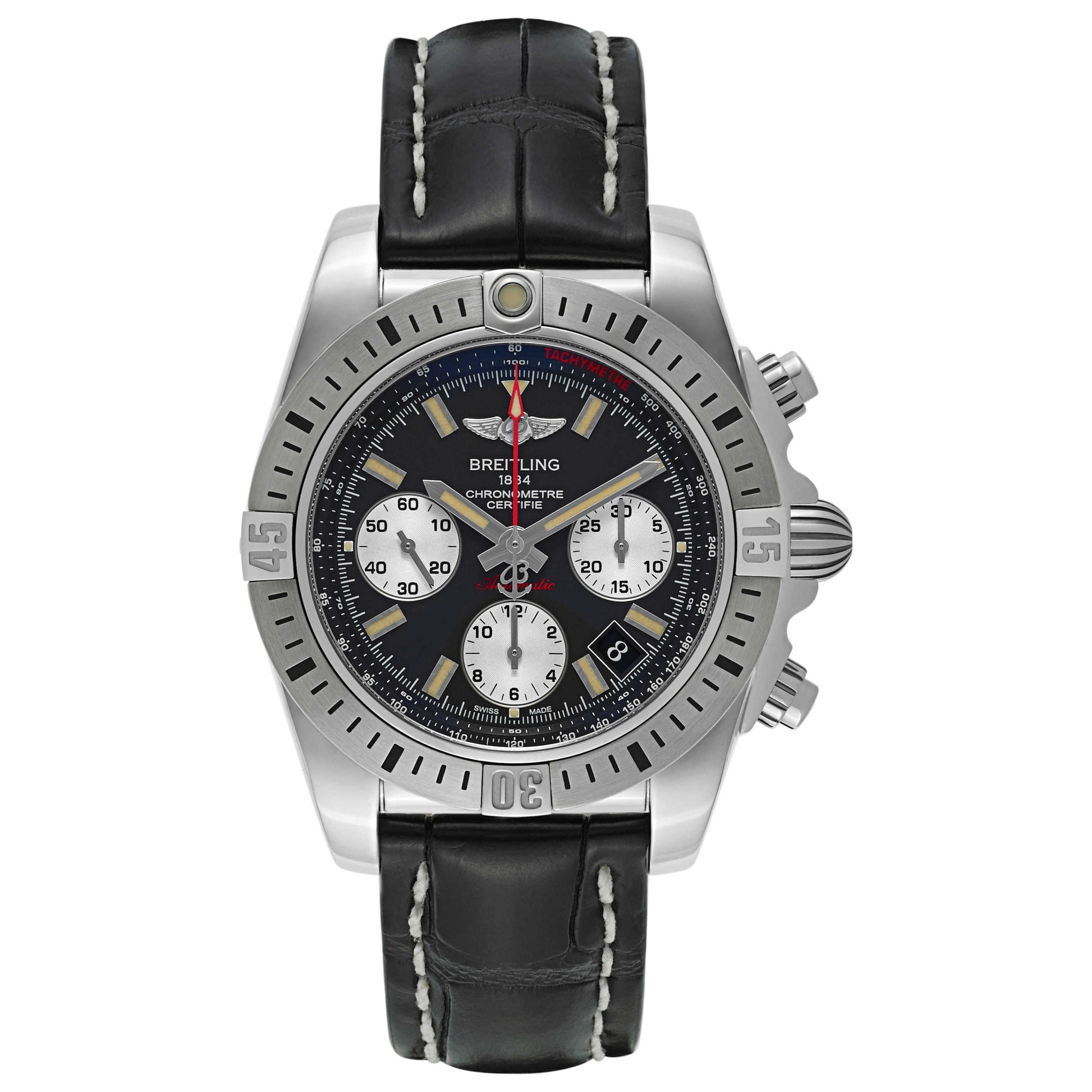 Front view of Breitling Chronomat Men's Automatic Watch AB01442J-BD26-729P
