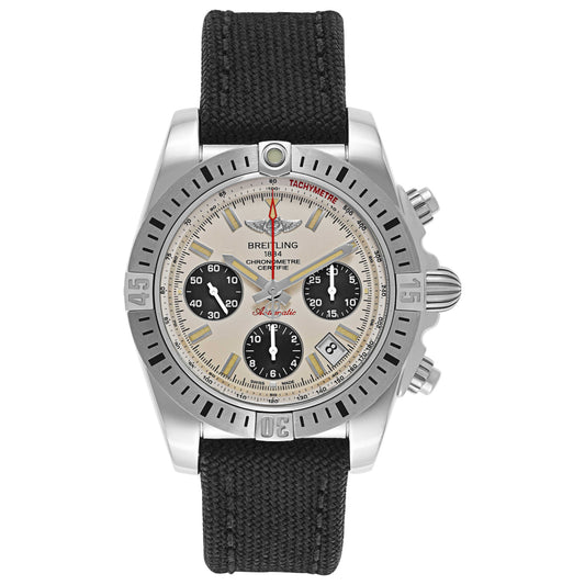 Front view of Breitling Chronomat Men's Automatic Watch AB01442J-G787-102W