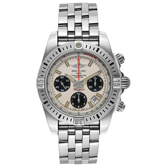 Front view of Breitling Chronomat Men's Automatic Watch AB01442J-G787-378A