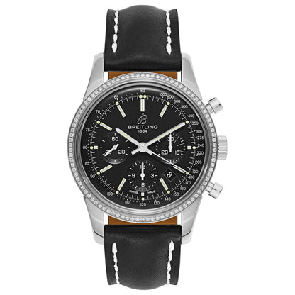 Front view of Breitling Men's Automatic Watch AB015253-BA99-435X