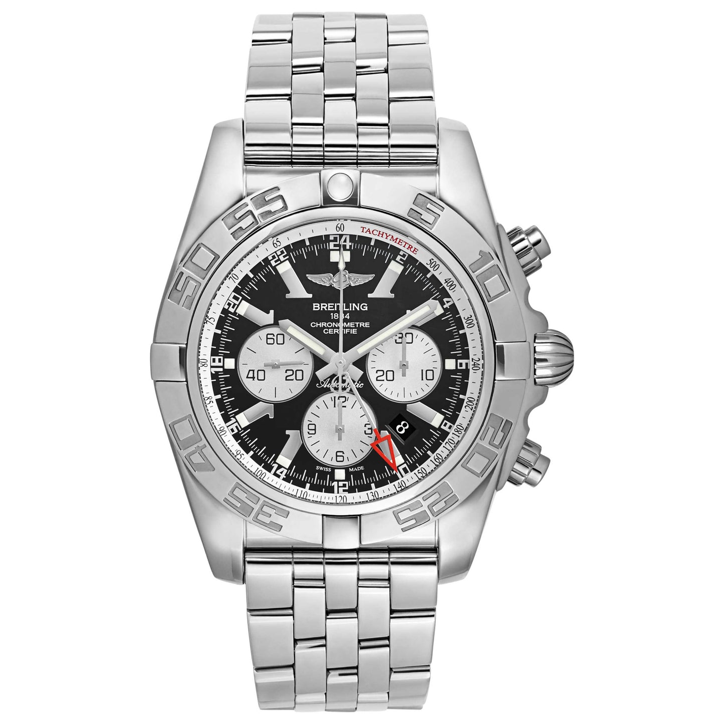 Front view of Breitling Men's Automatic Watch AB041012-BA69-383A