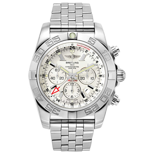 Front view of Breitling Chronomat Men's Automatic Watch AB041012-G719-383A