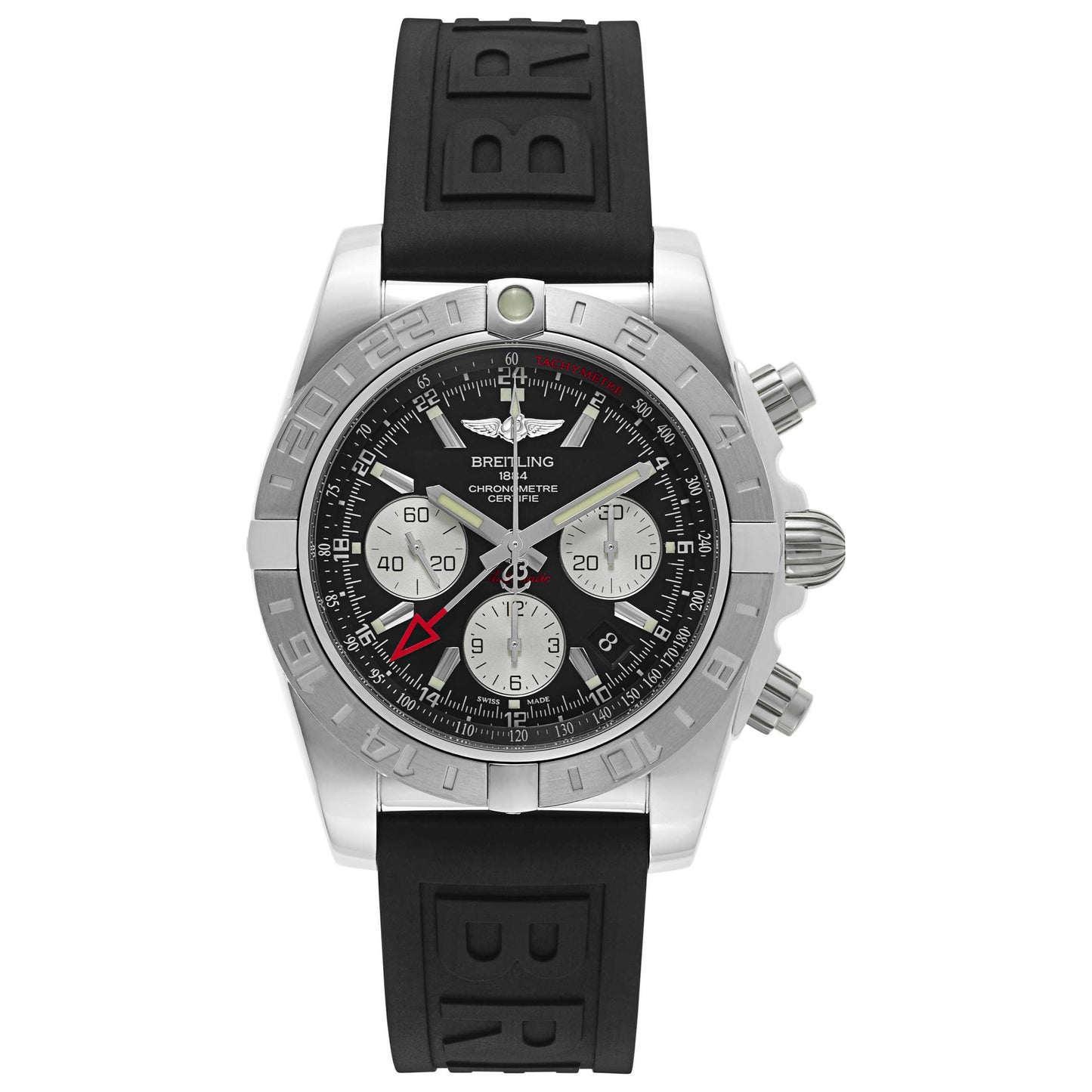 Front view of Breitling Chronomat Men's Automatic Watch AB042011-BB56-153S