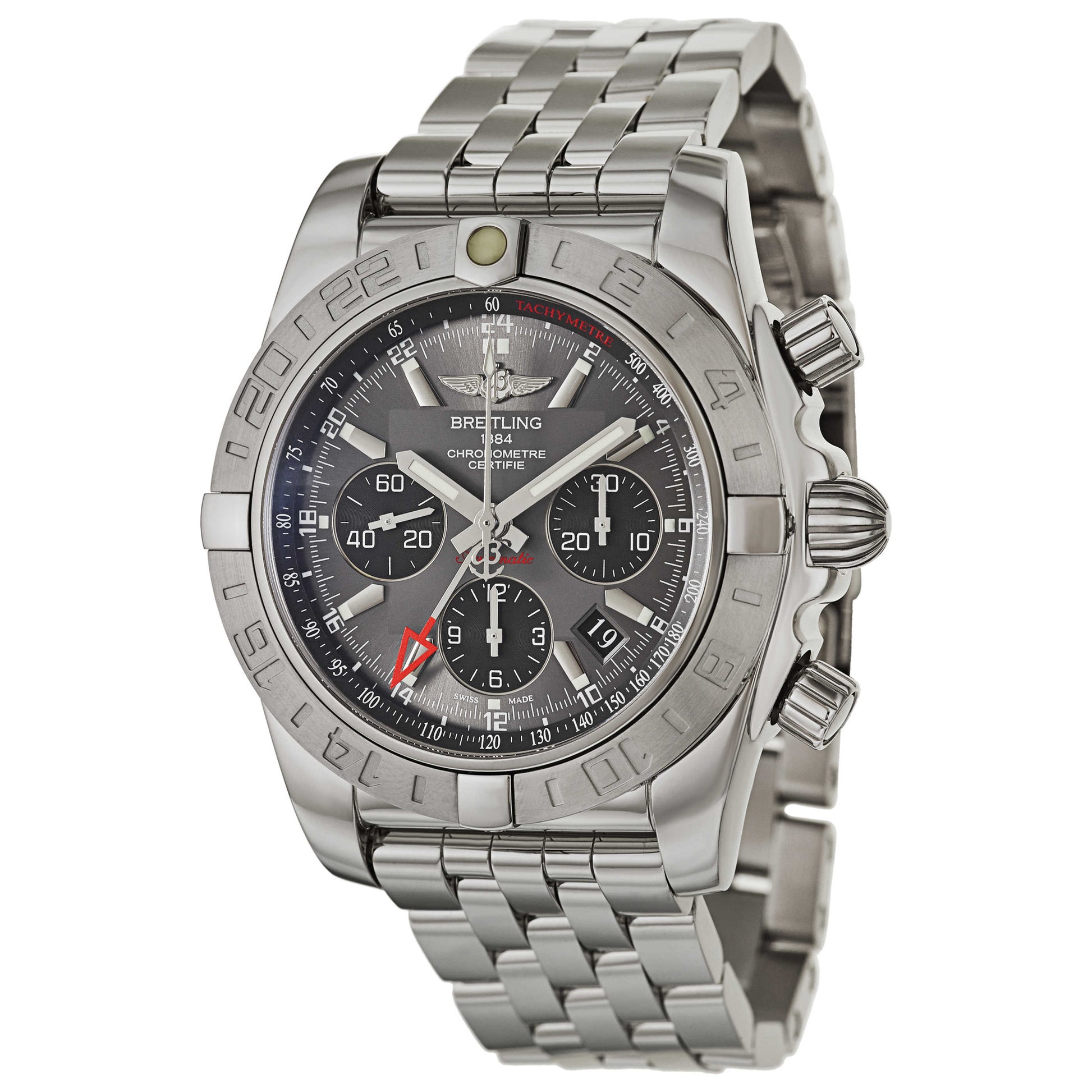 Front view of Breitling Chronomat Men's Automatic Watch AB042011-F561-375A