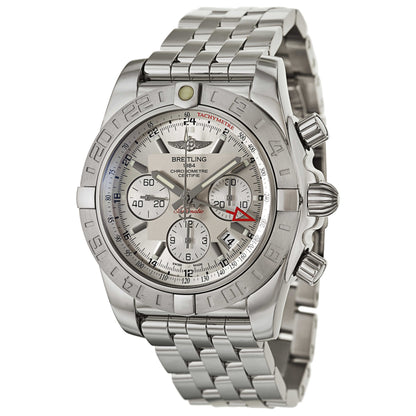 Front view of Breitling Chronomat Men's Automatic Watch AB042011-G745-375A