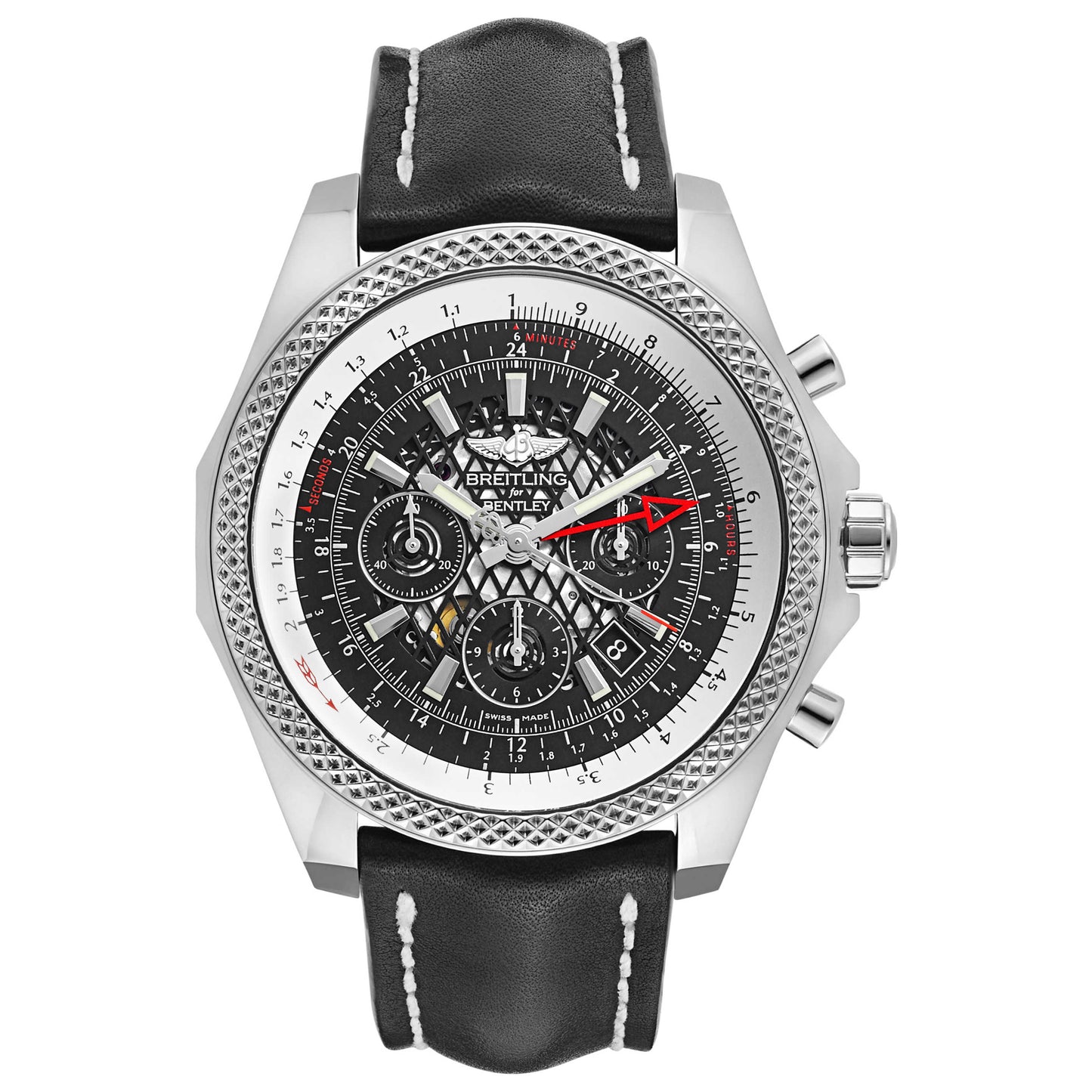 Front view of Breitling Bentley Men's Automatic Watch AB043112-BC69-441X