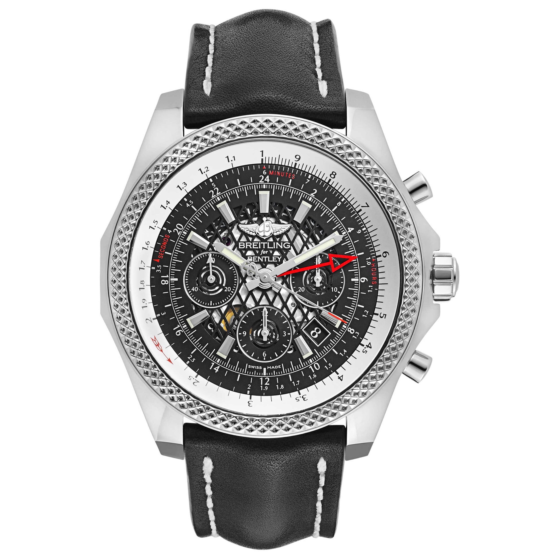 Front view of Breitling Bentley Men's Automatic Watch AB043112-BC69-441X