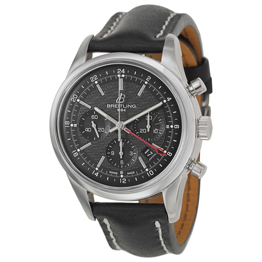 Front view of Breitling Transocean Men's Automatic Watch AB045112-BC67-435X