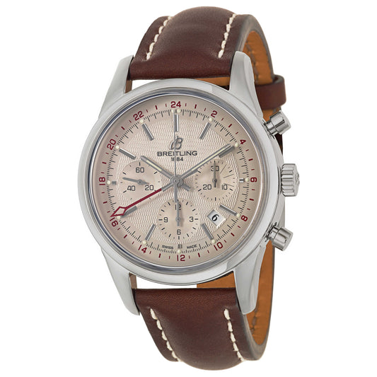 Front view of Breitling Transocean Men's Automatic Watch AB045112-G772-437X