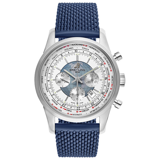 Front view of Breitling Transocean Men's Automatic Watch AB0510U0-A732-276S