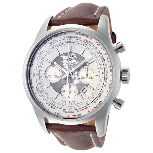 Front view of Breitling Transocean Men's Automatic Watch AB0510U0-A732-443X