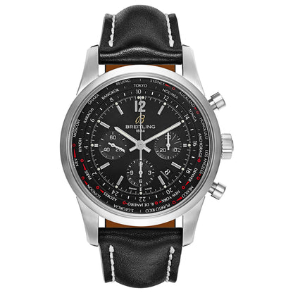 Front view of Breitling Transocean Men's Automatic Watch AB0510U6-BC26-441X
