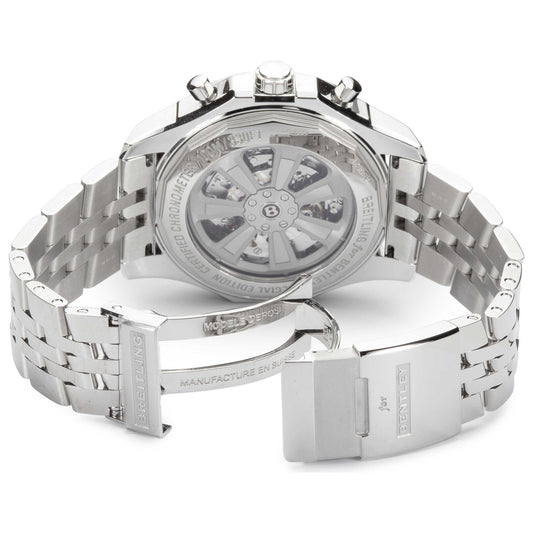Back view of Breitling Bentley B05 Unitime Men's Automatic Watch AB0521U4-BD79-990A