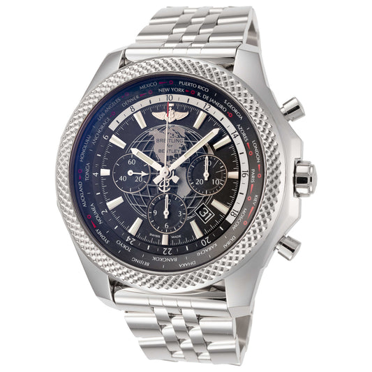 Front view of Breitling Bentley B05 Unitime Men's Automatic Watch AB0521U4-BD79-990A