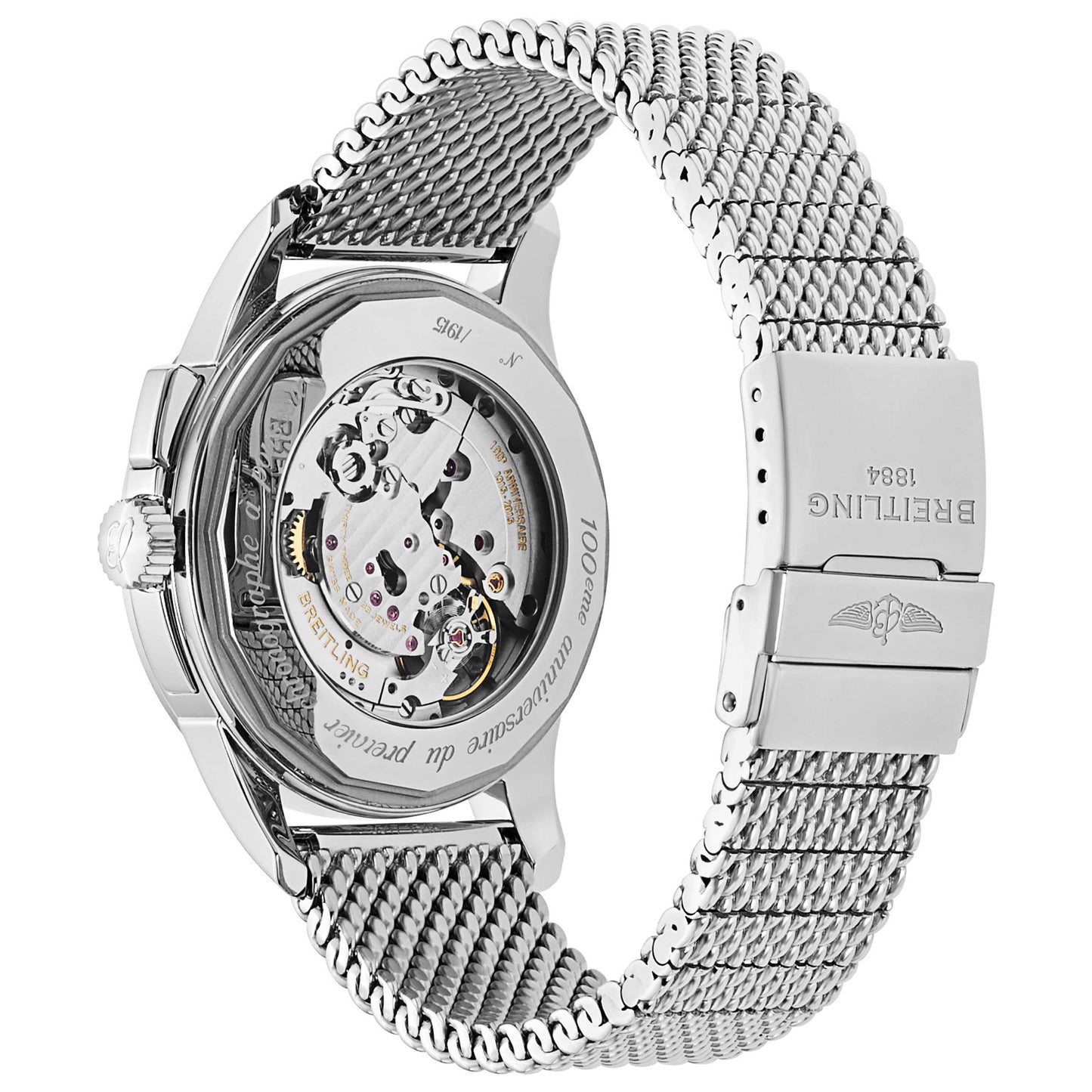 Breitling Transocean Men's Automatic Watch AB141112-G799-154A - Image #2