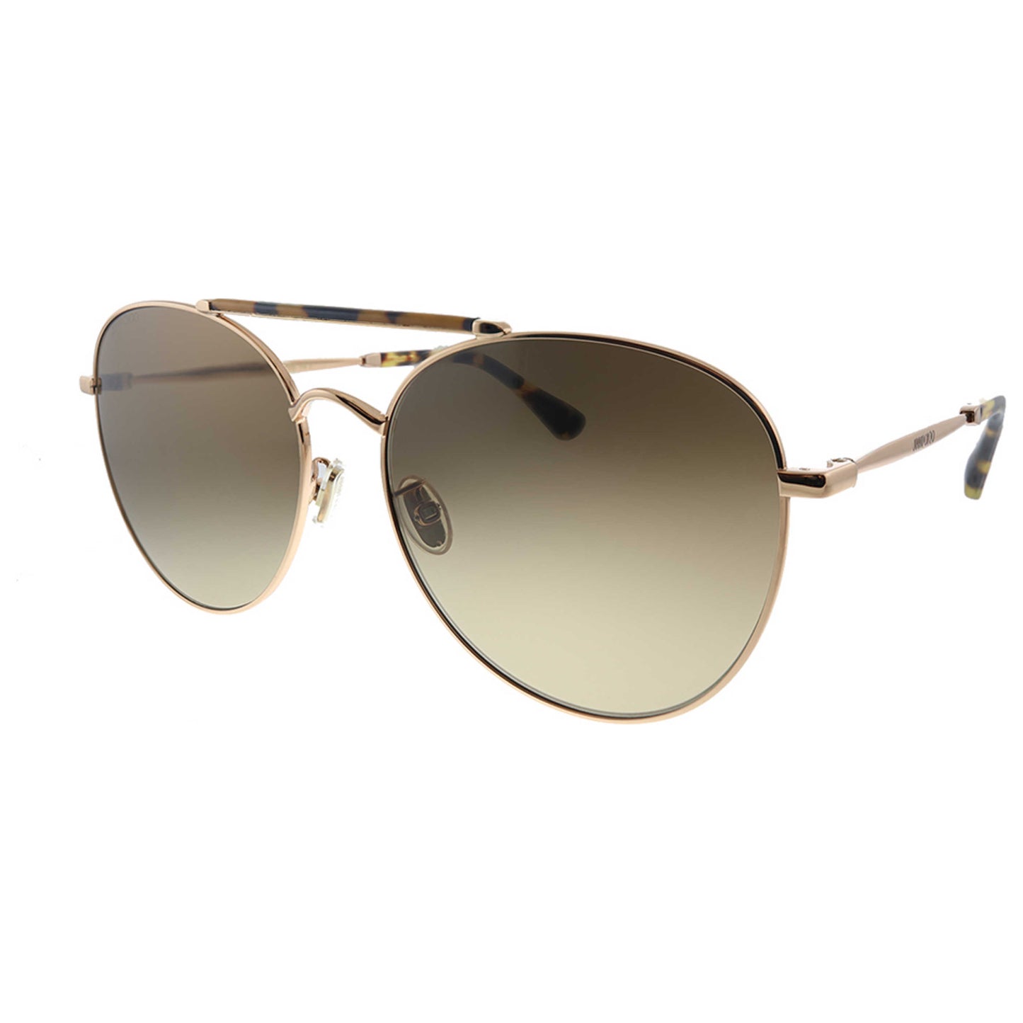 Front view of Jimmy Choo Abbie Women's Sunglasses ABBIE-G-S-006J-61-17