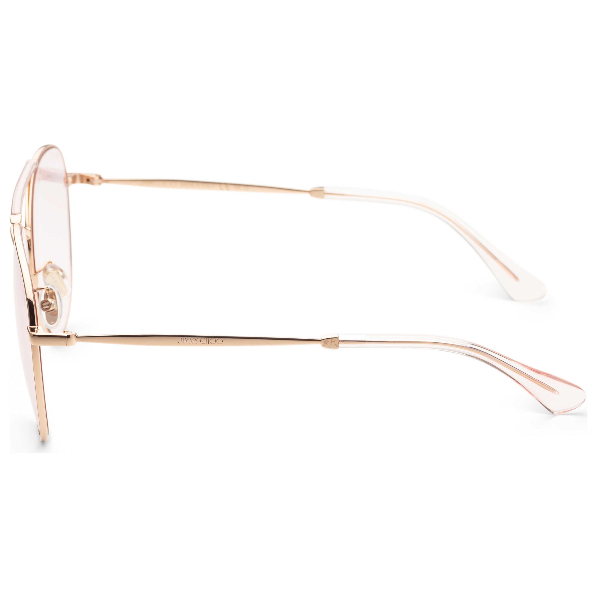 Left view of Jimmy Choo Abbie Women's Sunglasses ABBIE-G-S-0W66-61-17