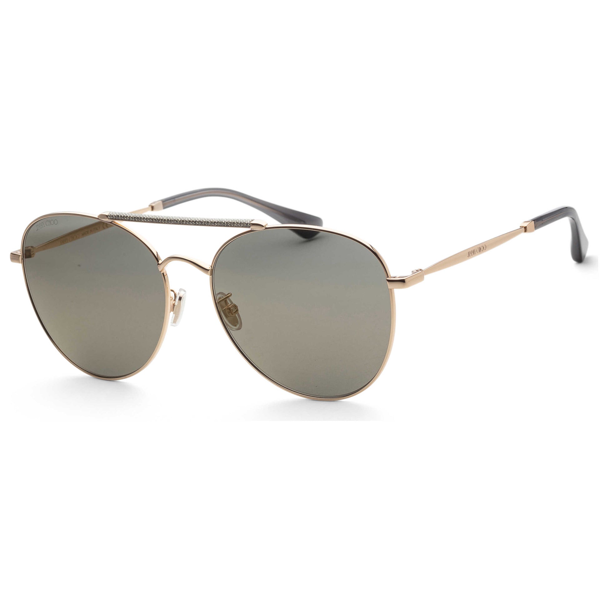 Front view of Jimmy Choo Abbie Women's Sunglasses ABBIEGS-0W8Q-K1