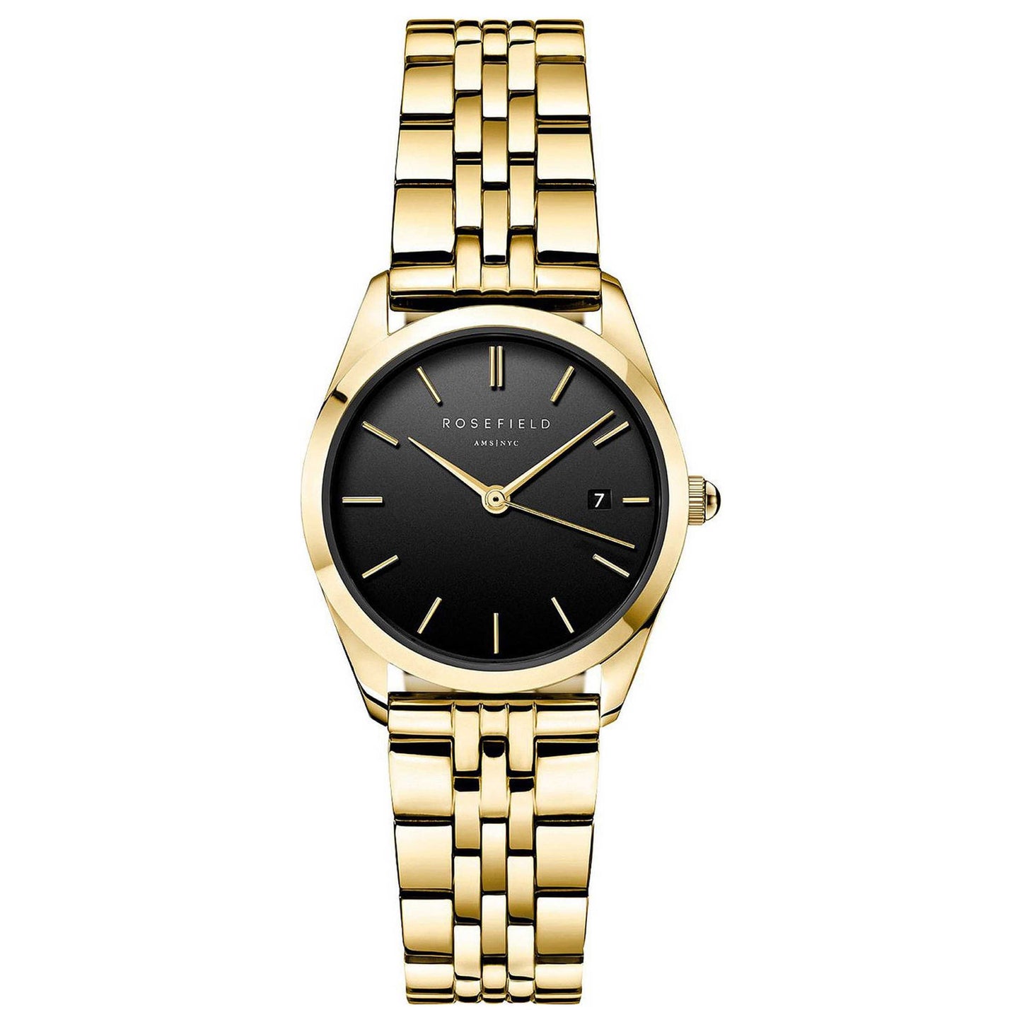 Front view of Rosefield Ace Women's Quartz Watch ABGSG-A19