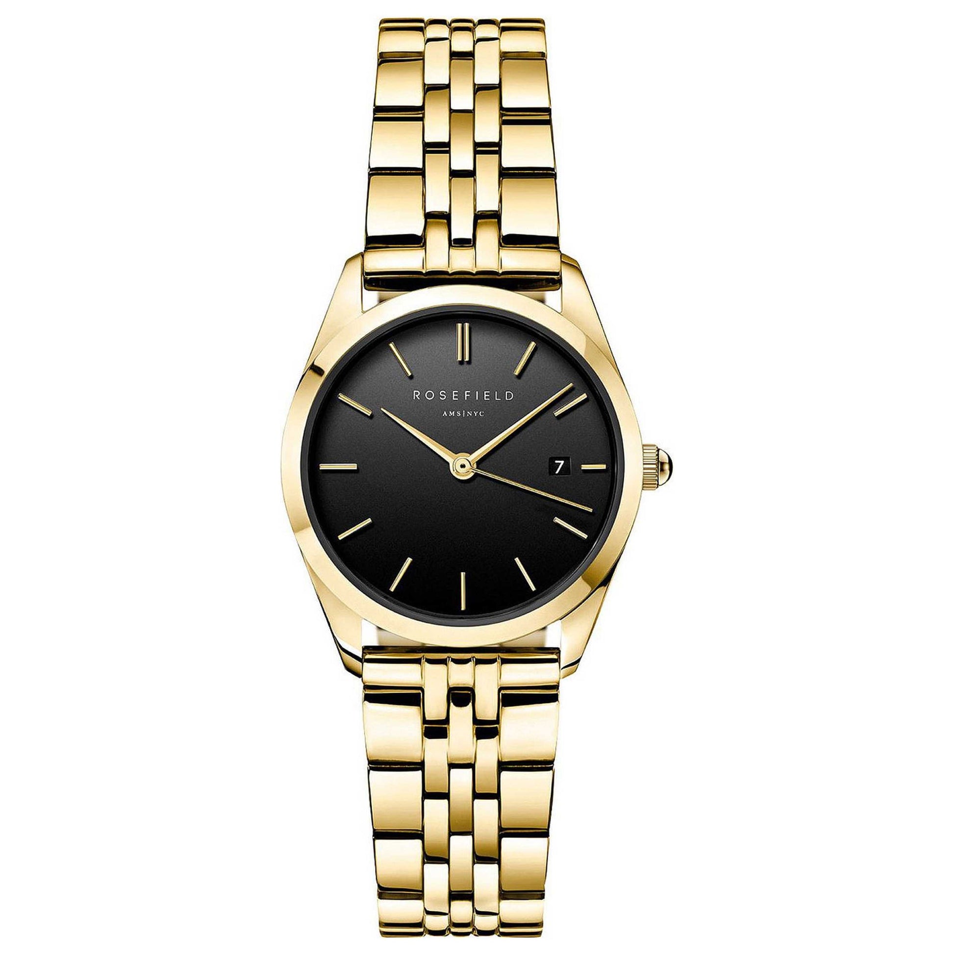 Front view of Rosefield Ace Women's Quartz Watch ABGSG-A19
