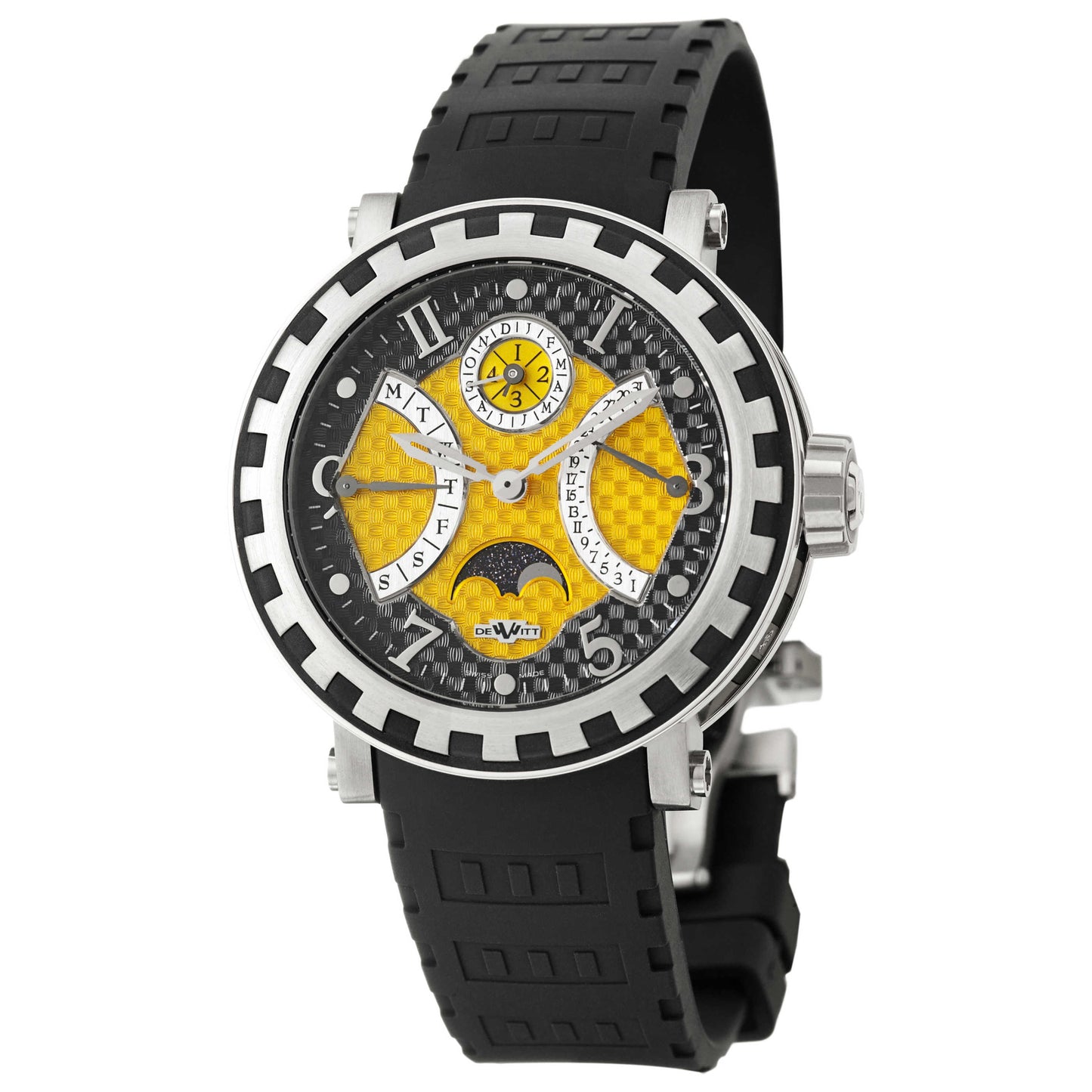 Front view of DeWitt Academia Men's Automatic Watch AC-7002-31A-M603