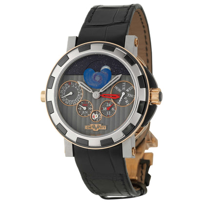 Front view of DeWitt Academia Men's Automatic Watch AC-7021-35-M1001