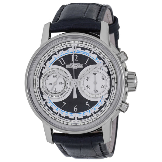 Front view of DeWitt Chronostream II Academia Men's Automatic Watch AC-CHR-002